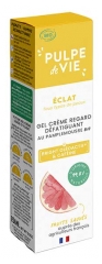 Pulpe de Vie &Eacute;clat Gel Cr&egrave;me Regard D&eacute;fatiguant Tous Types de Peaux Bio 15 ml