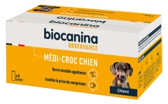 Biocanina Observance M&eacute;di-Croc Chien Barre S&eacute;cable App&eacute;tente 6 x 25 Grammes