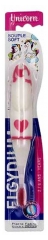 Brosse &agrave; dents pour enfants Dr. Smile 2-6 ans, souple, motif licorne
