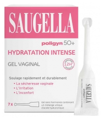Saugella Poligyn 50+ Gel Vaginal Hydratation Intense 7 Unidoses