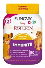 Eunova Kids Immunit&eacute; Le Roi Lion D&egrave;s 3 Ans 50 Gummies