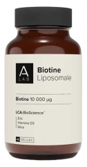 A-Lab Biotine Liposomale Cheveux Peaux et Ongles 45 G&eacute;lules