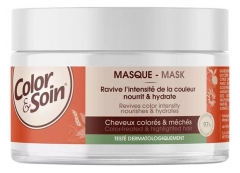 Les 3 Ch&ecirc;nes Color & Soin Masque Nourrissant Hydratant et Ravive l'Intensit&eacute; de la Couleur 250 ml
