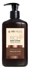 Arganicare Rich Lotion Corps Hydratante Beurre de Karit&eacute; 400 ml