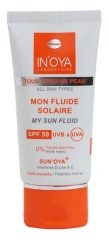 In'Oya Sun'Oya Fluide Solaire pour les Peaux Noires et Mates SPF50 50 ml