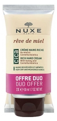 Nuxe R&ecirc;ve de Miel Duo Cr&egrave;me Mains Riche Cica 2 x 50 ml