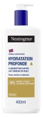 Neutrogena Hydratation Profonde Lait Enrichi en Huile Flacon-Pompe 400 ml