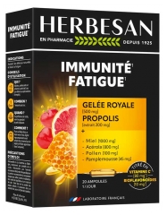 Herbesan Immunit&eacute; Fatigue 20 Unit&eacute;s