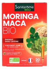 Santarome Bio Moringa Maca Bio 20 Ampoules de 10 ml