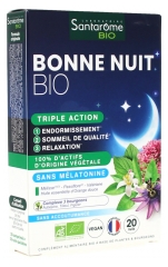 Santarome Bonne Nuit Triple Action Bio 20 Comprim&eacute;s