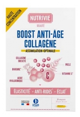 Nutrivie Boost Anti-&Acirc;ge Collag&egrave;ne 20 Ampoules de 10 ml
