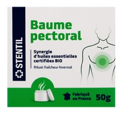 Stentil Baume Pectoral Huiles Essentielles 50 g
