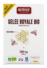 Nutrivie Gel&eacute;e Royale Bio 20 Ampoules de 10 ml