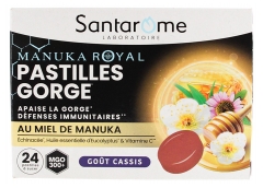 Santarome Manuka Royal Pastilles Gorge 24 Unit&eacute;s &agrave; Sucer