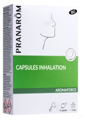Pranar&ocirc;m Aromaforce Capsules Inhalation Bio Bo&icirc;te de 15 Mono-Doses