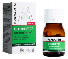 Pranar&ocirc;m Aromaforce Oleobiotic Nez Gorges et Bronches 15 capsules 150mg