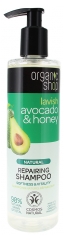 Organic Shop Shampoing Naturel R&eacute;parateur Miel & Avocat 280 ml
