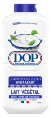 Dop Shampoing 2en1 Hydratant Lait V&eacute;g&eacute;tal 480 ml