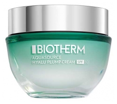 Biotherm Aquasource Hyalu Plump Cr&egrave;me SPF30 Toutes Peaux 50 ml