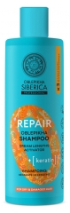 Natura Siberica Oblepikha Repair Shampoing R&eacute;parateur K&eacute;ratine Cheveux Secs et Abim&eacute;s 400 ml