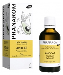 Pranar&ocirc;m Huile V&eacute;g&eacute;tale Avocat Bio Tonicit&eacute; et Protection Hydratante 50 ml