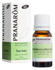 Pranar&ocirc;m Huile Essentielle Tea Tree Arbre &agrave; Th&eacute; Melaleuca Alternifolia Bio (Eco) Hect 10 ml