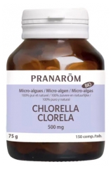 Pranar&ocirc;m Chlorelle 500 mg Micro-Algue Pure et Naturelle 150 Comprim&eacute;s...
