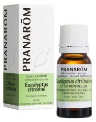 Pranar&ocirc;m Huile Essentielle Eucalyptus Citronn&eacute; Eucalyptus Citriodora Feuille Hect 10 ml