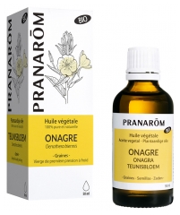 Pranar&ocirc;m Huile V&eacute;g&eacute;tale Onagre Bio Riche en Acide Gras Gamma-Linol&eacute;nique 50 ml