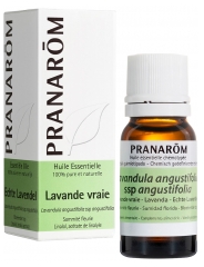 Pranar&ocirc;m Huile Essentielle Lavande Vraie Sommit&eacute; Fleurie Hect 10 ml