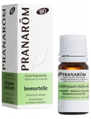 Pranar&ocirc;m Huile Essentielle Immortelle - Helichrysum Italicum - H&eacute;lichryse Italienne Bio Sommit&eacute; Fleurie Hect 5 ml