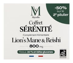 Phytalessence Lion's Mane 800 mg Bio 60 Unit&eacute;s + Phytalessence Reishi 800 mg Bio 60 Unit&eacute;s