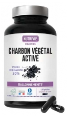 Nutrivie Charbon V&eacute;g&eacute;tal Activ&eacute; Ballonnements 120 G&eacute;lules
