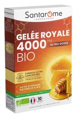 Santarome Ruche Royale Gel&eacute;e Royale 4000 mg 10 Ampoules de 15 ml