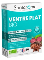 Santarome Bio Ventre Plat Bio 30 Unit&eacute;s