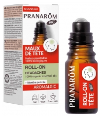Pranar&ocirc;m Aromalgic Roll-on &agrave; la Menthe Poivr&eacute;e 5 ml