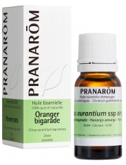 Pranar&ocirc;m Huile Essentielle Oranger Bigarade Oranger Amer Citrus Aurantium Ssp Amara Zeste Hect 10 ml