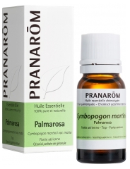 Pranar&ocirc;m Huile Essentielle Palmarosa Cymbopogon Martinii Var. Motia Partie A&eacute;rienne Hect 10 ml