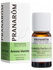 Pranar&ocirc;m Huile Essentielle Armoise Blanche Artemisia Herba-Alba Sommit&eacute; Fleurie Hect 10 ml