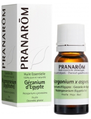 Pranar&ocirc;m Huile Essentielle G&eacute;ranium d'Egypte P&eacute;largonium X Graveolens Feuille Hect 10 ml