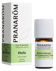 Pranar&ocirc;m Huile Essentielle de Khella Ammi Visnaga Semence Hect 5 ml