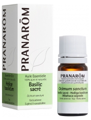 Pranar&ocirc;m Huile Essentielle Basilic Sacr&eacute; Ocimum Sanctum Feuille Hect 5 ml
