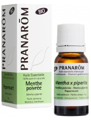 Pranar&ocirc;m Huile Essentielle Menthe Poivr&eacute;e Bio Mentha X Piperita Partie A&eacute;rienne Hect 5 ml