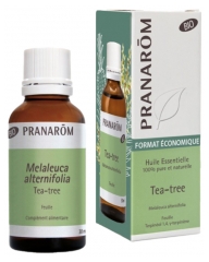 Pranar&ocirc;m Huile Essentielle de Tea Tree Bio (Eco) Format Familial 30 ml