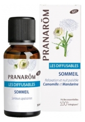 Pranar&ocirc;m Sommeil Camomille et Mandarine M&eacute;lange Pour Diffusion Bio 30 ml