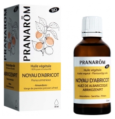Pranar&ocirc;m Huile V&eacute;g&eacute;tale de Noyau d'Abricot Bio Contient Les Vitamines a et E 50 ml