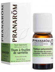 Pranar&ocirc;m Thym a Feuilles de Sarriette Sommit&eacute; Fleurie 10 ml