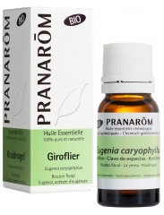 Pranar&ocirc;m Huile Essentielle Giroflier Bio Eugenia Caryophyllus Bouton Floral Hect 10 ml