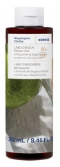 Korres Gel Douche Nettoyant Corporel Lime Gingembre 250 ml