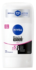 Nivea Black & White Invisible Anti-Transpirant D&eacute;odorant 72H 50 ml